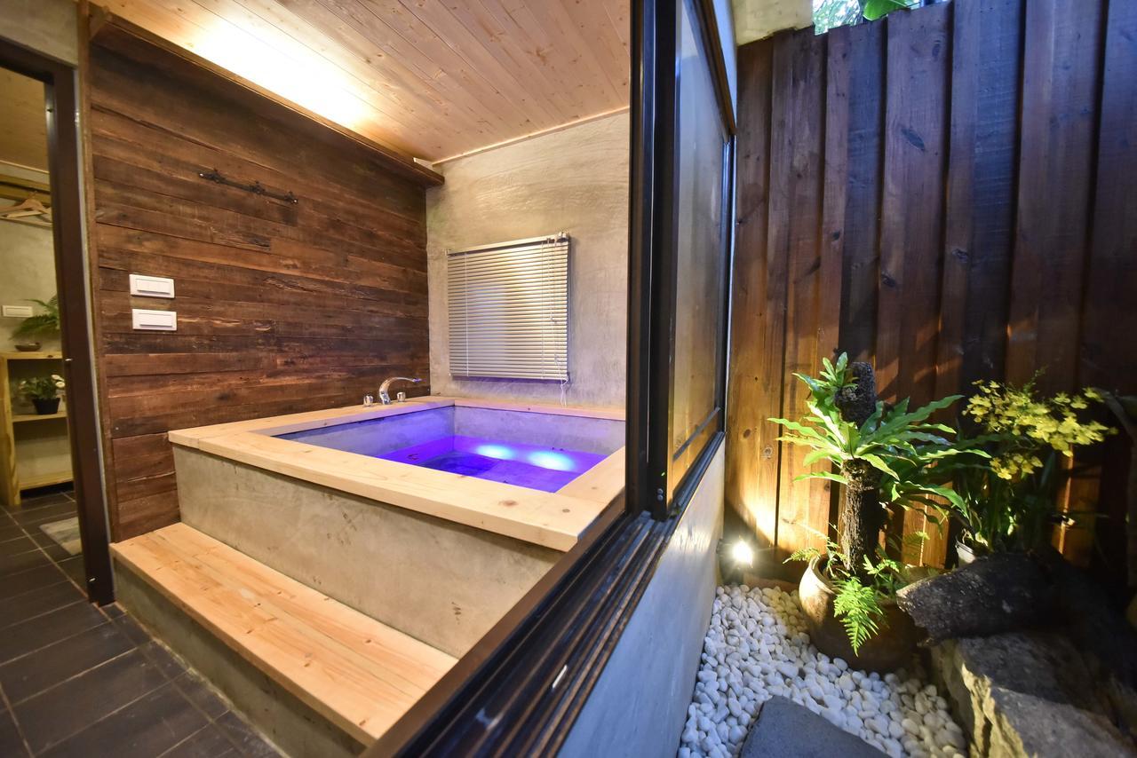 Ferienwohnung 響水客棧 苗栗8-12人包棟 烤肉 特色老屋 Gongguan Exterior foto